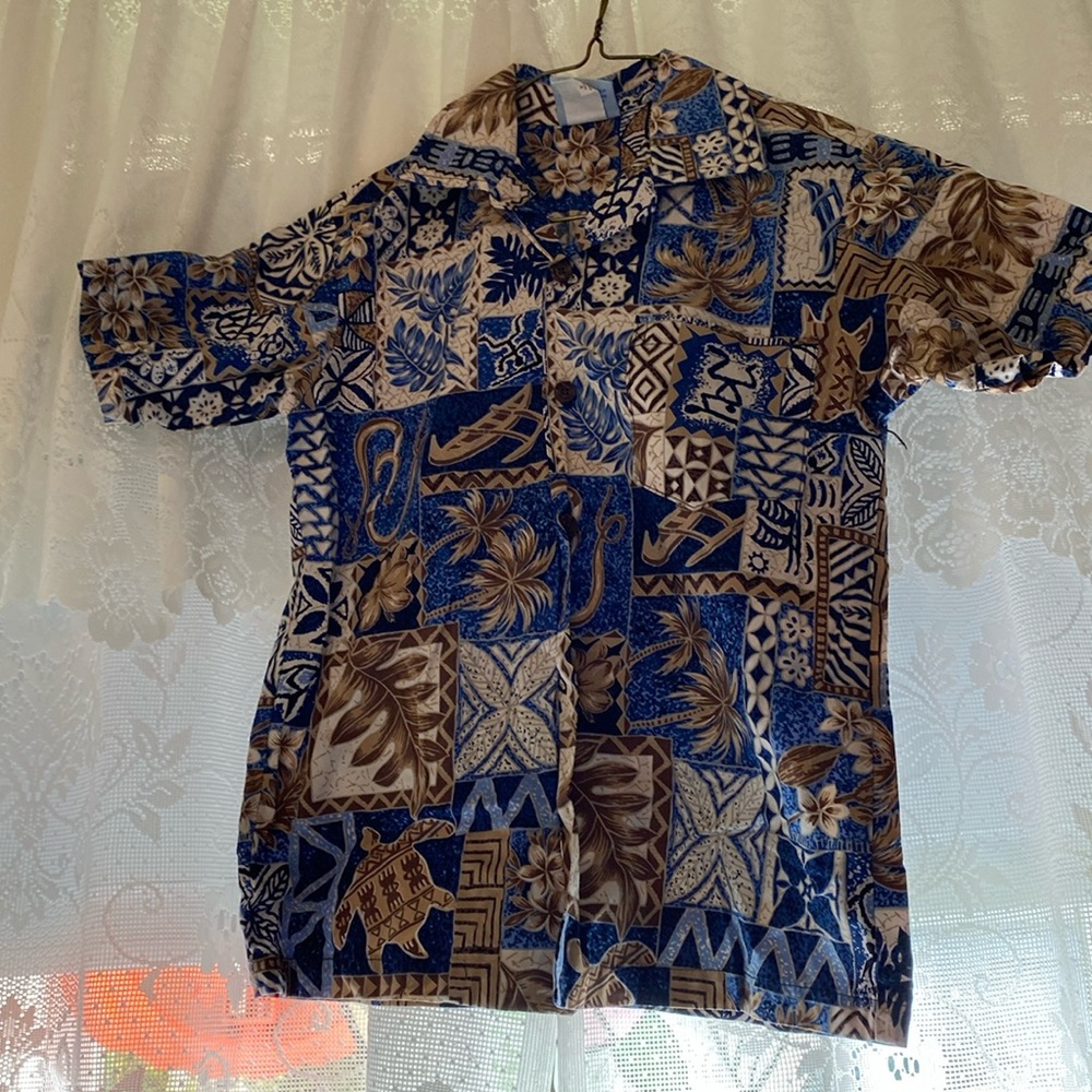 Nice RJC Hawaiian Shirt Boys Size 8